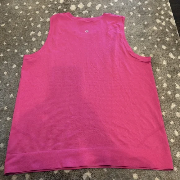 lululemon Swiftly Breathe Muscle Tank Top size 10 - Picture 5 of 5